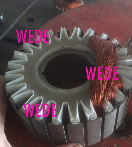 Bobinatrice automatica della bobina del trasformatore della bobina della bobina con 8 l'esposizione delle teste HMI